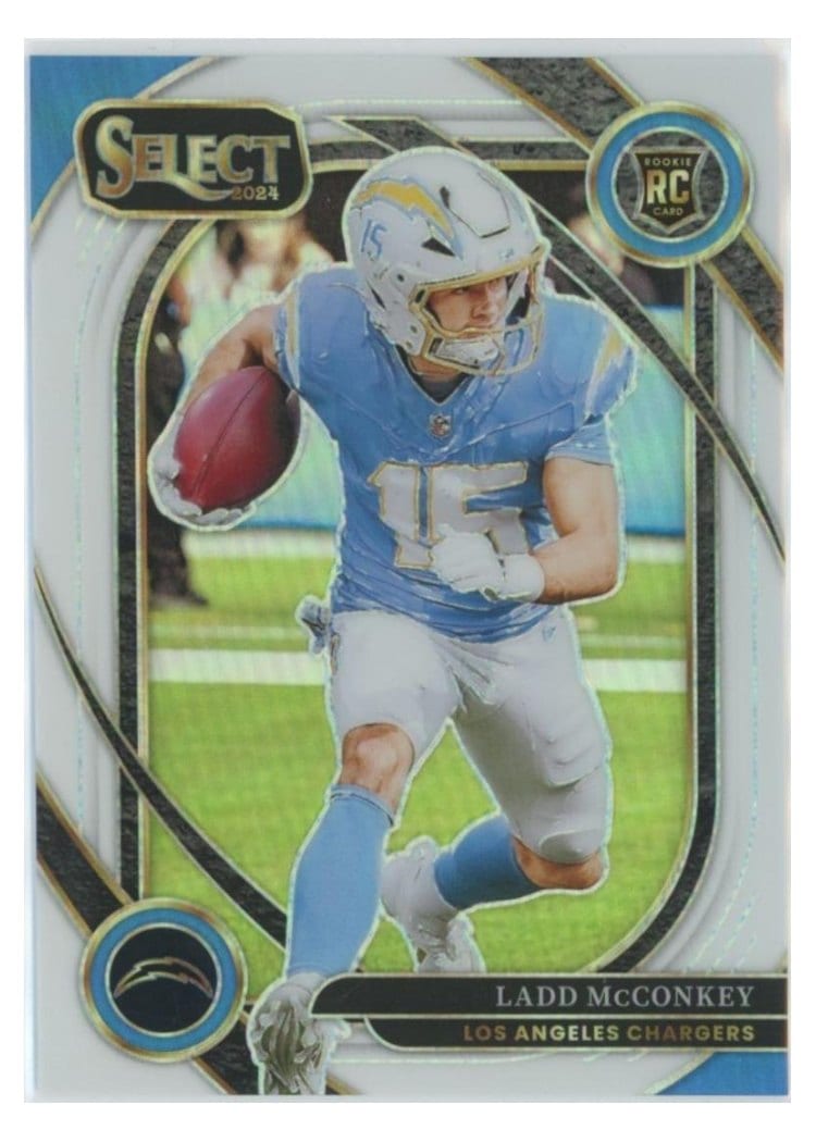 2024 Panini Select Base Set Ladd McConkey #268 card