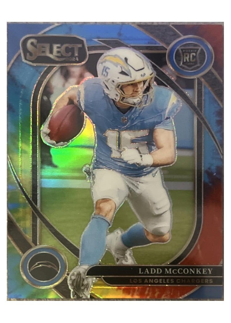 2024 Panini Select Base Set Ladd McConkey #268 card