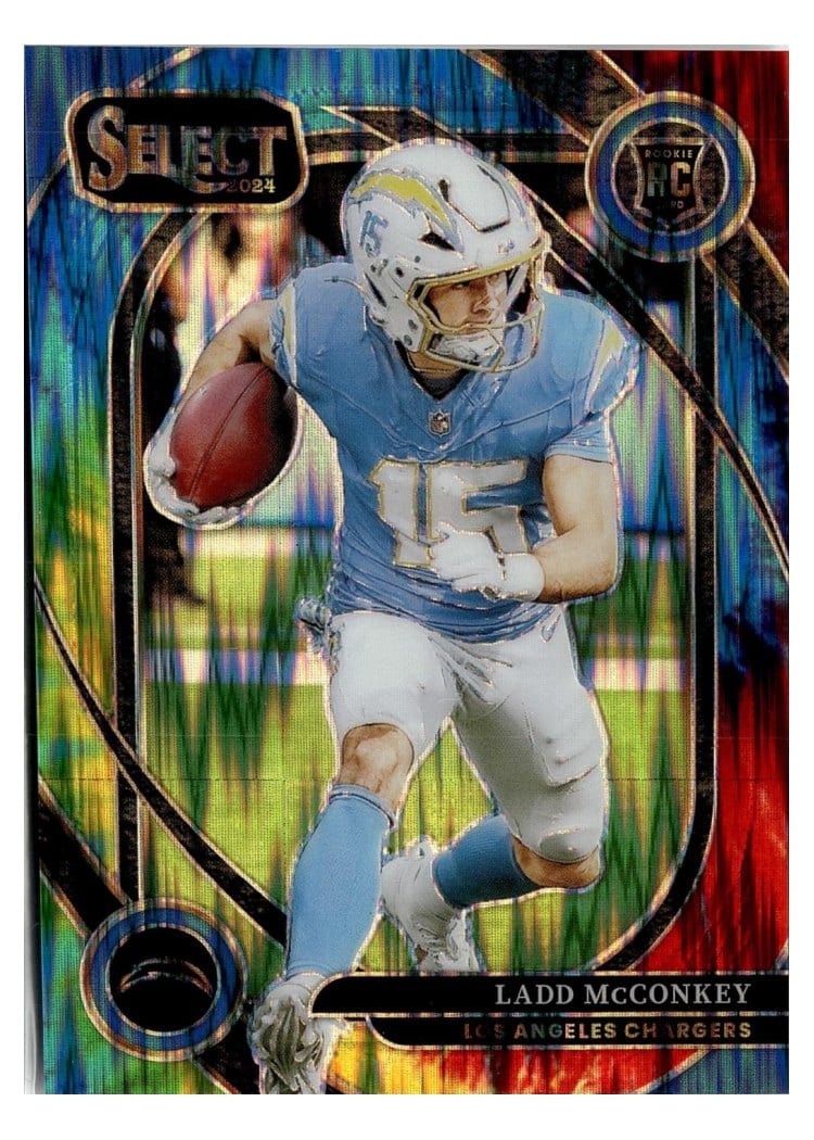 2024 Panini Select Base Set Ladd McConkey #268 card