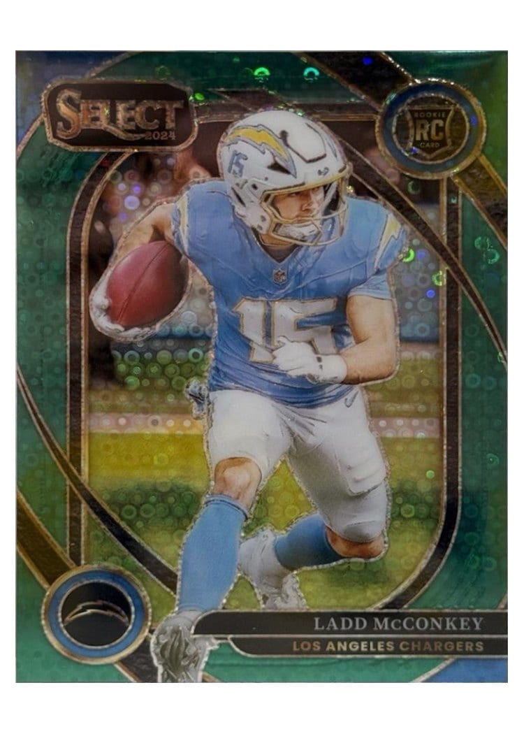 2024 Panini Select Base Set Ladd McConkey #268 card