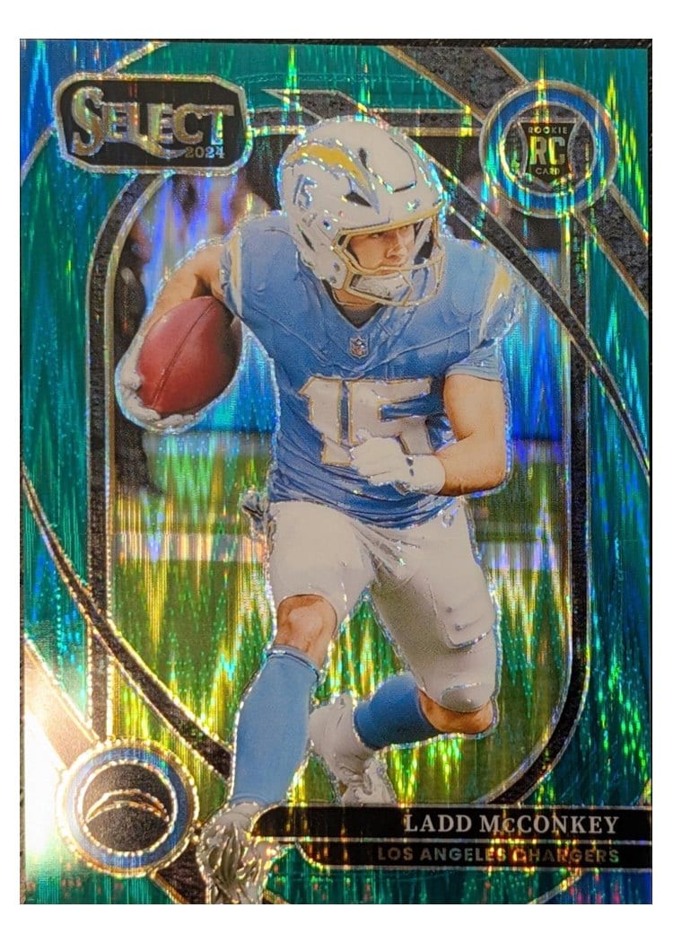 2024 Panini Select Base Set Ladd McConkey #268 card