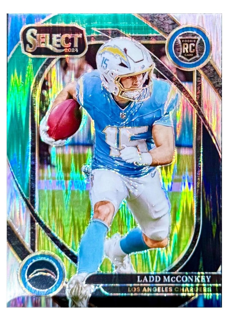 2024 Panini Select Base Set Ladd McConkey #268 card