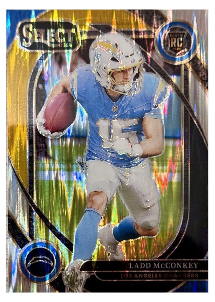 2024 Panini Select Base Set Ladd McConkey #268 card