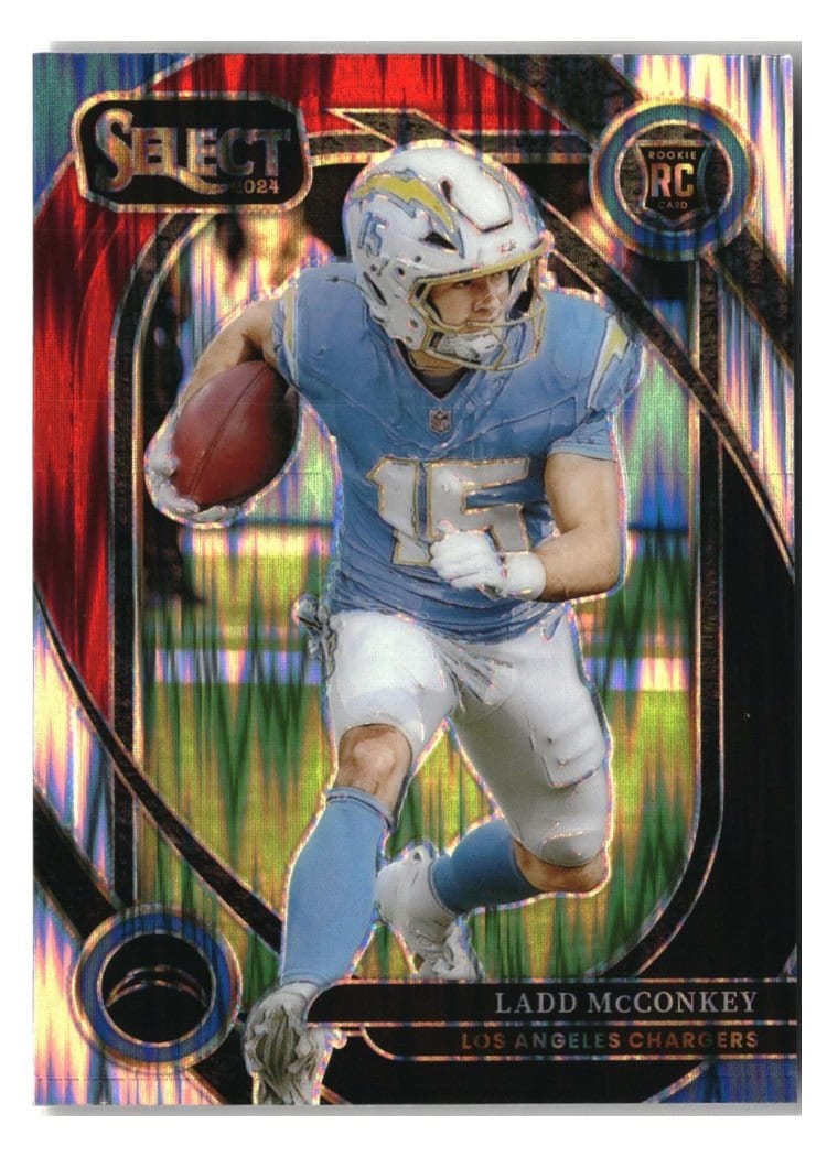 2024 Panini Select Base Set Ladd McConkey #268 card