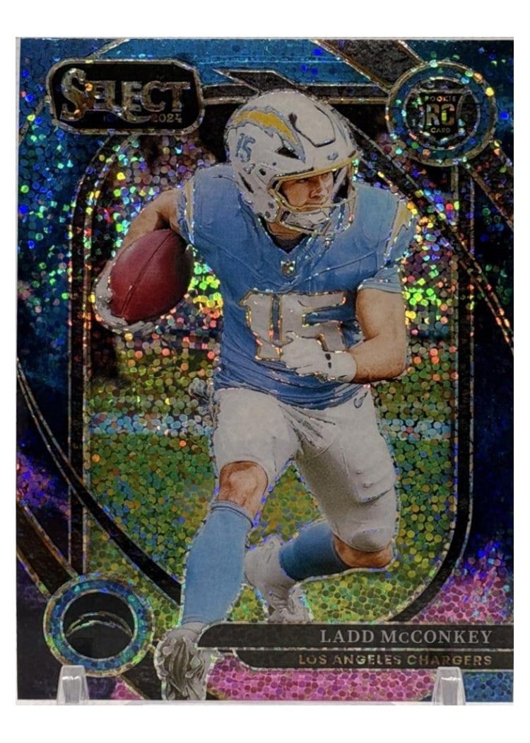 2024 Panini Select Base Set Ladd McConkey #268 card