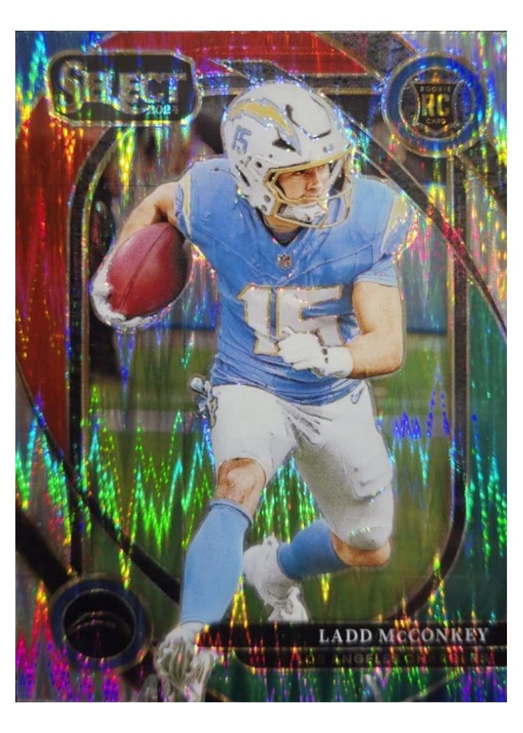 2024 Panini Select Base Set Ladd McConkey #268 card