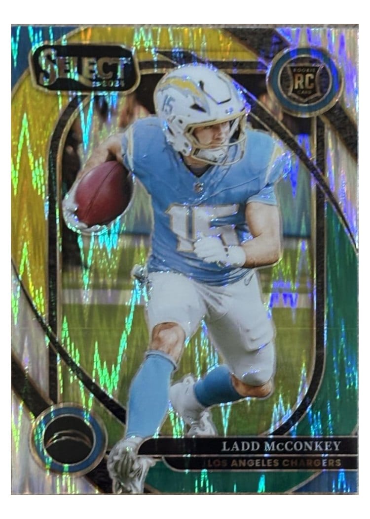 2024 Panini Select Base Set Ladd McConkey #268 card
