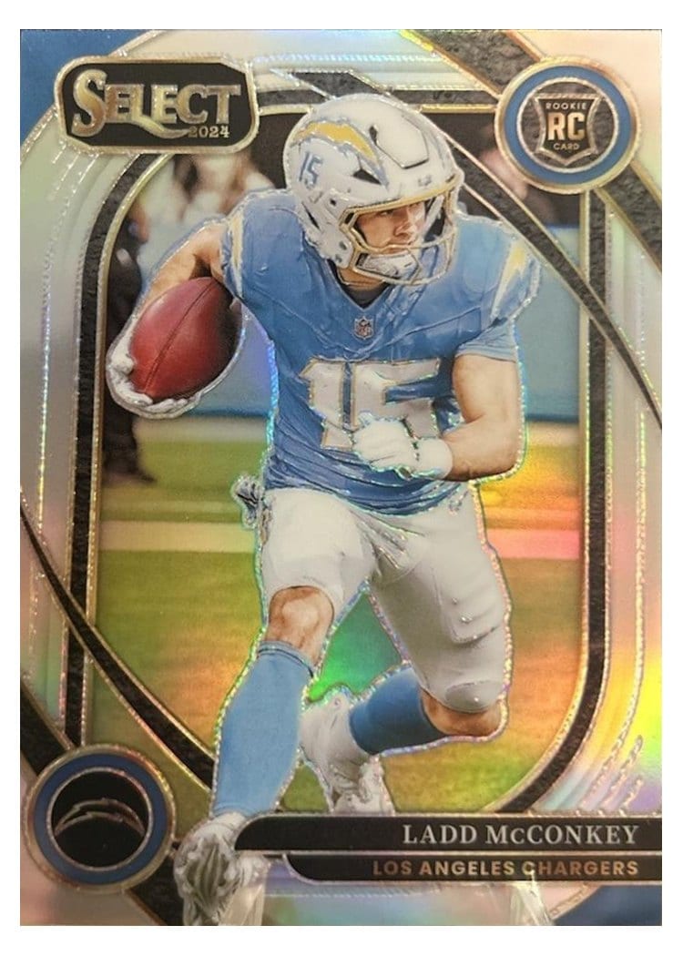 2024 Panini Select Base Set Ladd McConkey #268 card