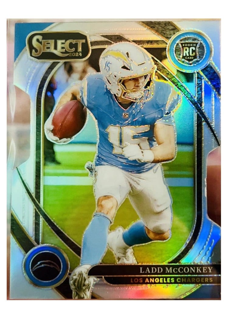 2024 Panini Select Base Set Ladd McConkey #268 card
