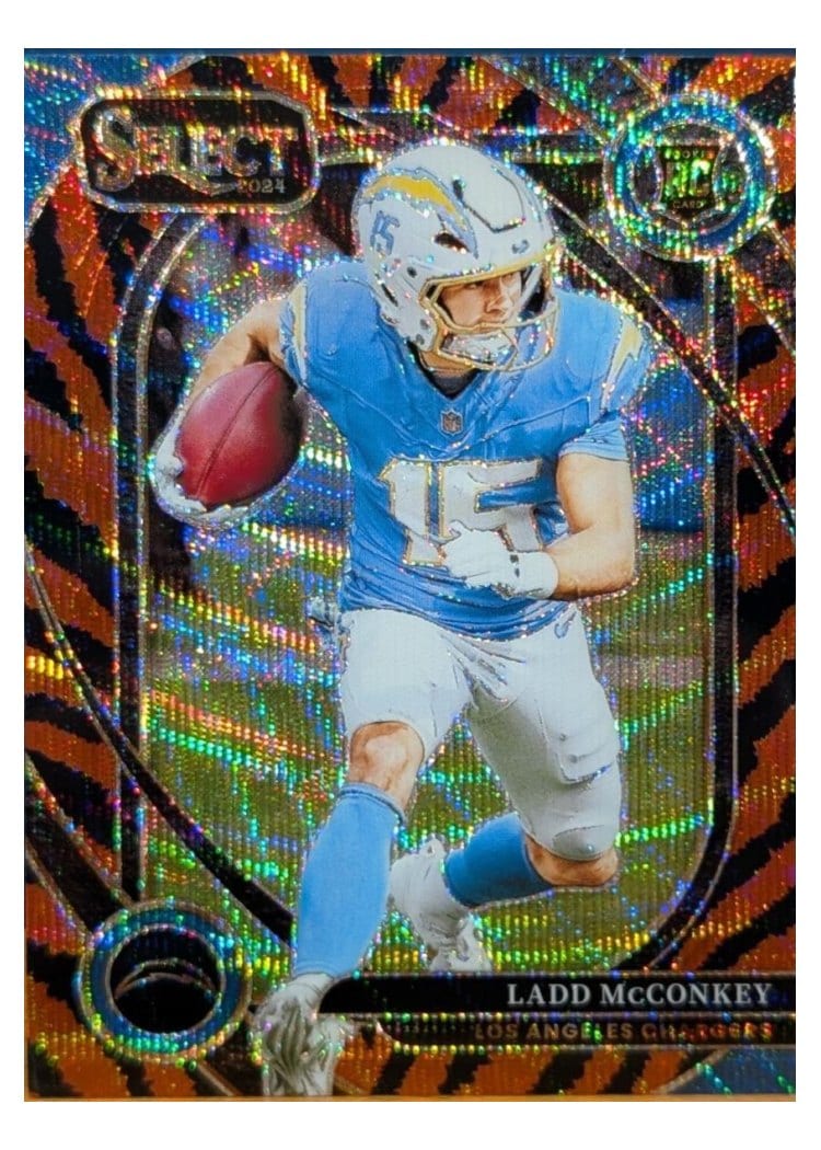 2024 Panini Select Base Set Ladd McConkey #268 card