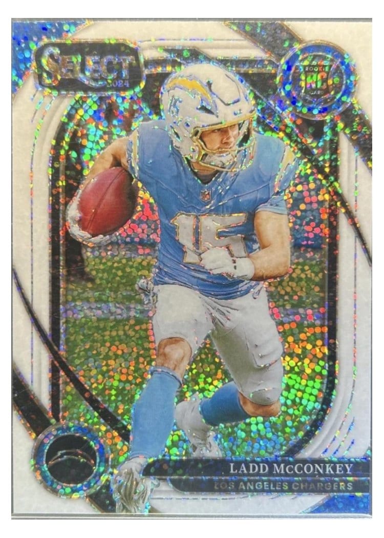 2024 Panini Select Base Set Ladd McConkey #268 card