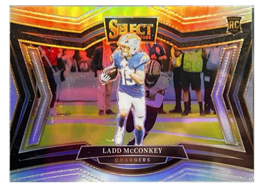 2024 Panini Select Base Set Ladd McConkey #478 card
