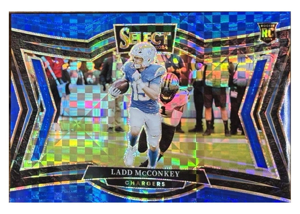 2024 Panini Select Base Set Ladd McConkey #478 card