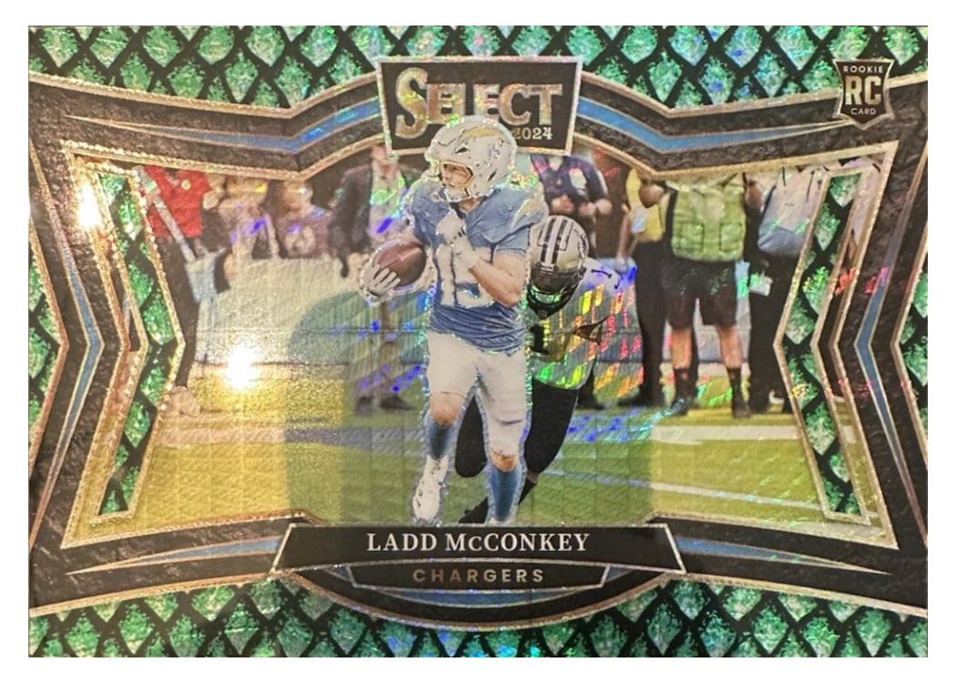 2024 Panini Select Base Set Ladd McConkey #478 card