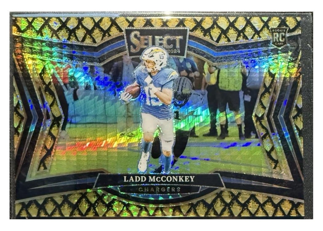 2024 Panini Select Base Set Ladd McConkey #478 card