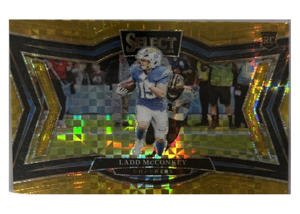 2024 Panini Select Base Set Ladd McConkey #478 card