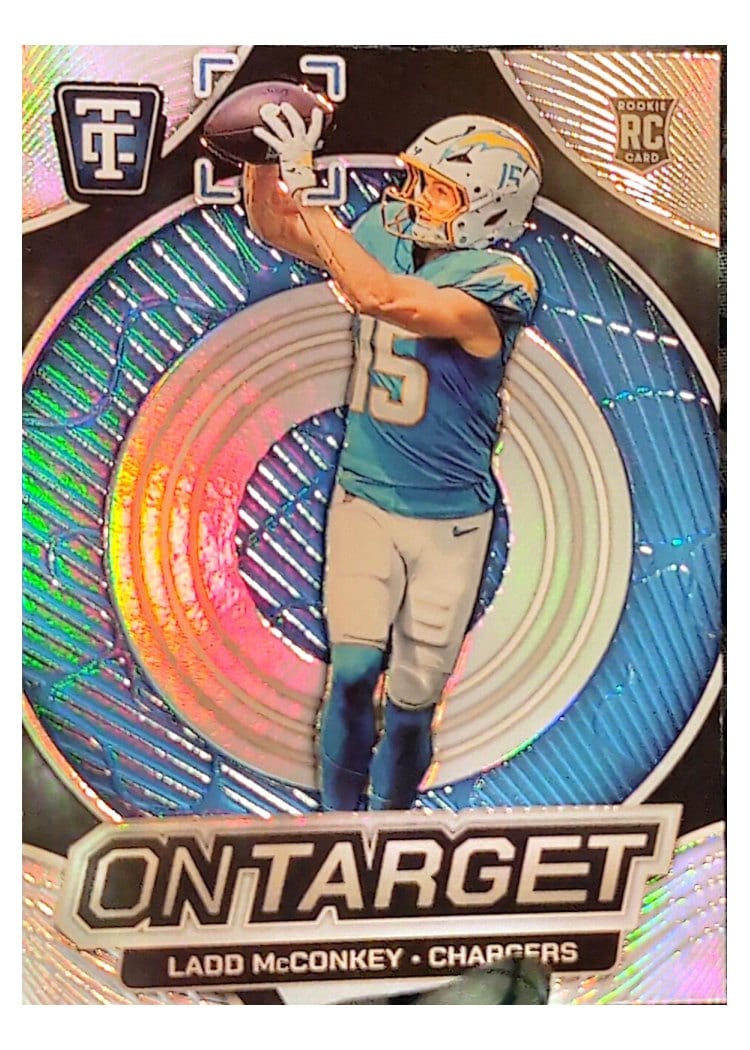 2024 Panini Totally Certified On Target Ladd McConkey #3 card