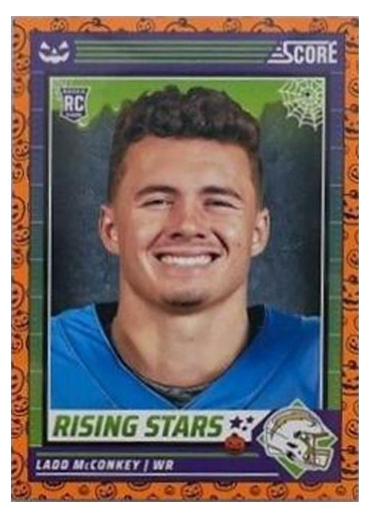 2024 Score-A-Treat Rising Stars Ladd McConkey #34 card