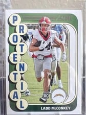 2024 Score Protential Ladd McConkey #1 card