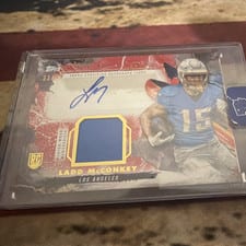 2024 Topps Inception Provenance Patch Autographs Ladd McConkey #PPA-LM card