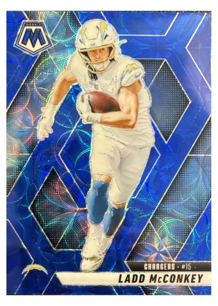 2025 Panini Mosaic Base Set Ladd McConkey #15 card