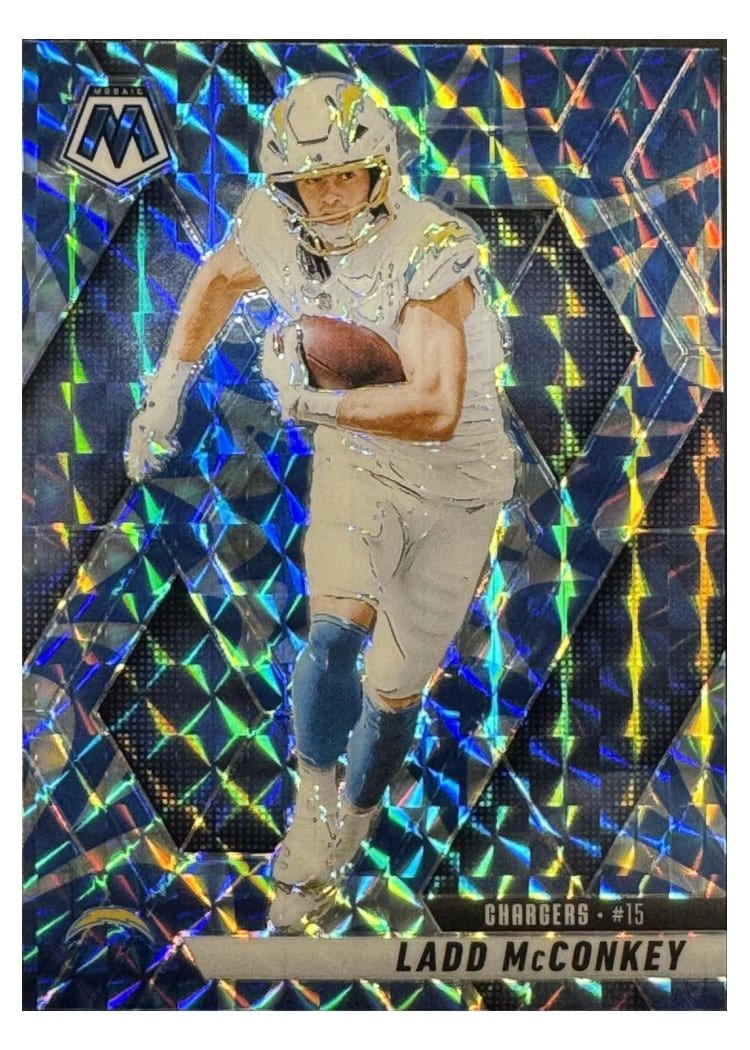 2025 Panini Mosaic Base Set Ladd McConkey #15 card