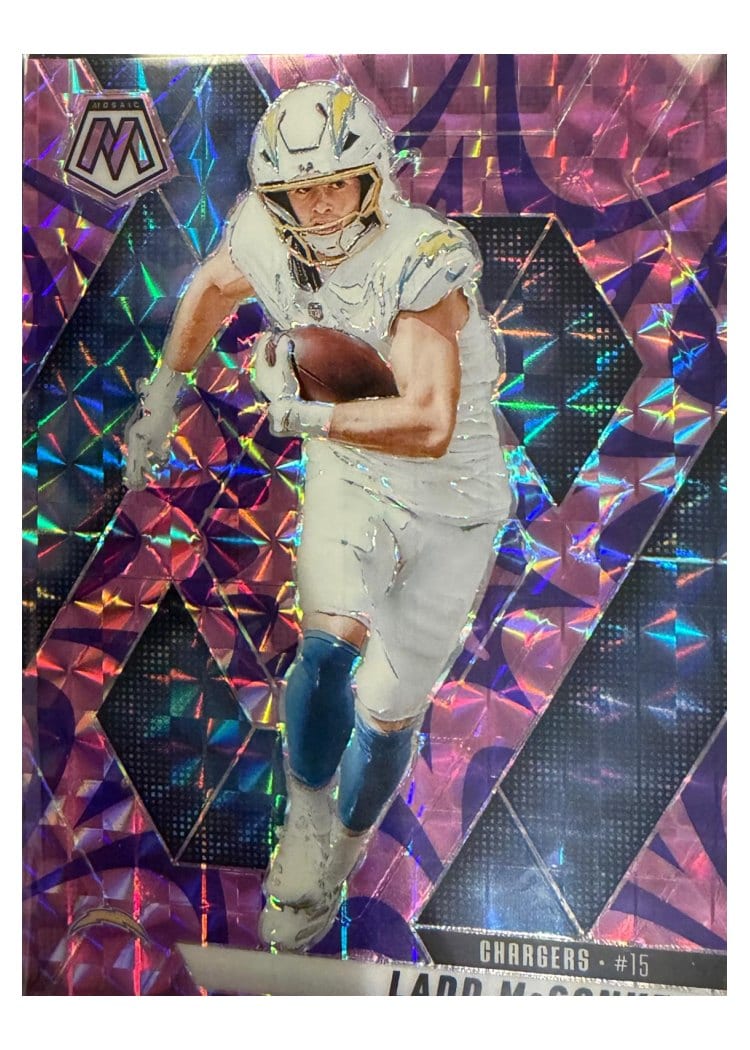 2025 Panini Mosaic Base Set Ladd McConkey #15 card