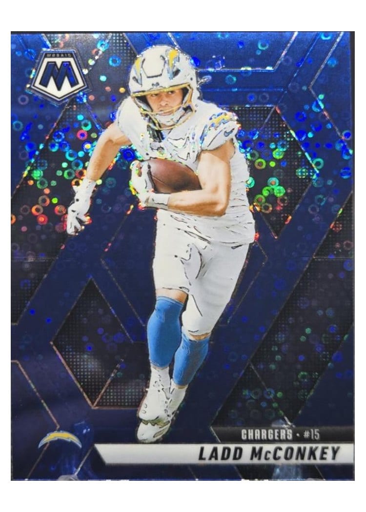 2025 Panini Mosaic Base Set Ladd McConkey #15 card
