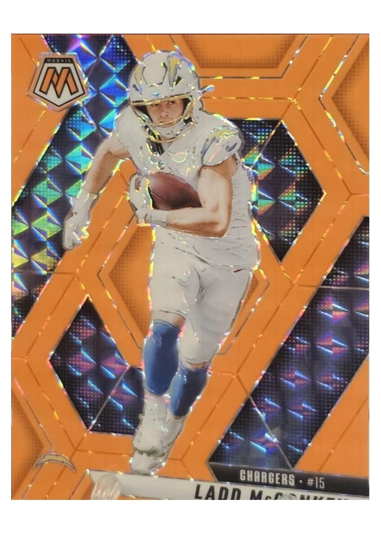 2025 Panini Mosaic Base Set Ladd McConkey #15 card