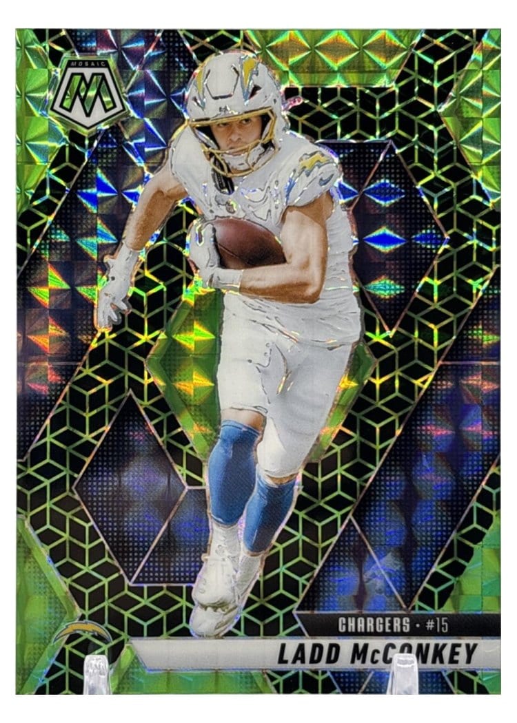 2025 Panini Mosaic Base Set Ladd McConkey #15 card