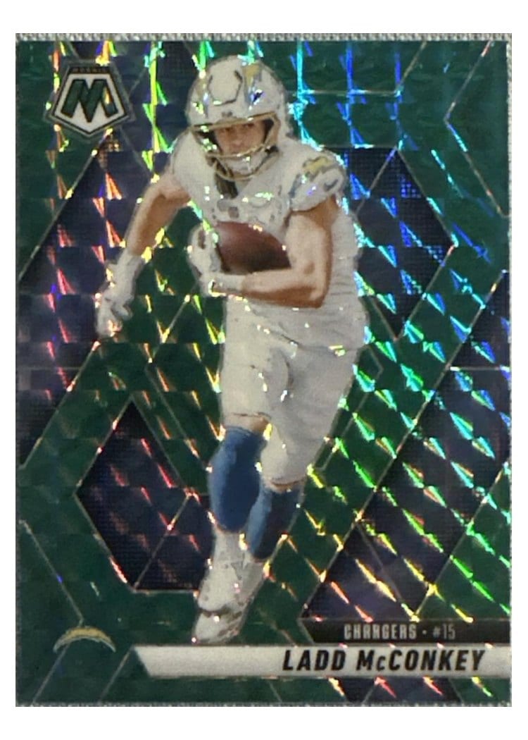 2025 Panini Mosaic Base Set Ladd McConkey #15 card