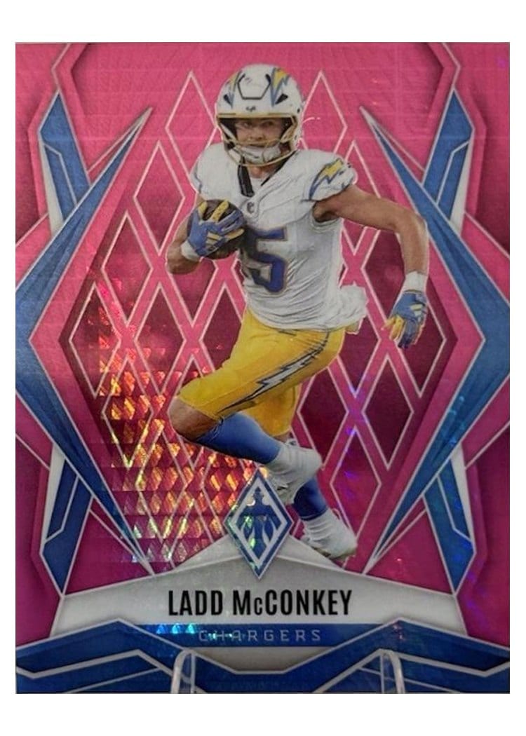 2025 Panini Phoenix Base Set Ladd McConkey #66 card