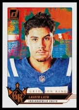 2024 Donruss Rookie Gridiron Kings Laiatu Latu #2 card