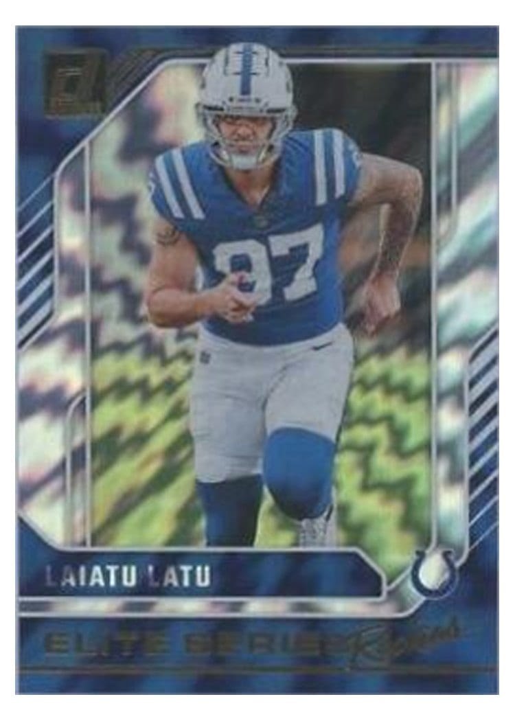 2024 Donruss The Elite Series Rookies Laiatu Latu #15 card