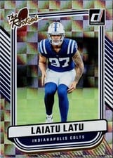 2024 Donruss The Rookies Laiatu Latu #TR-35 card