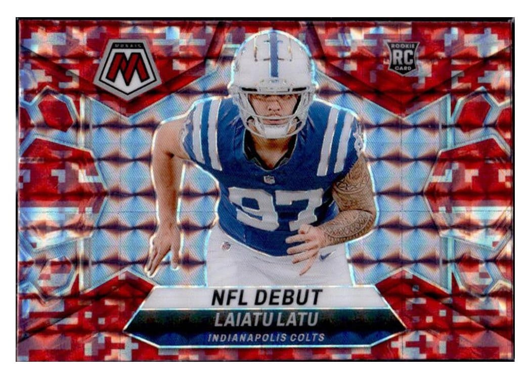 2024 Panini Mosaic Base Set Laiatu Latu #290 card