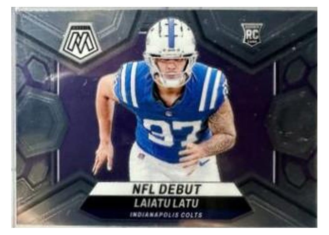 2024 Panini Mosaic Base Set Laiatu Latu #290 card