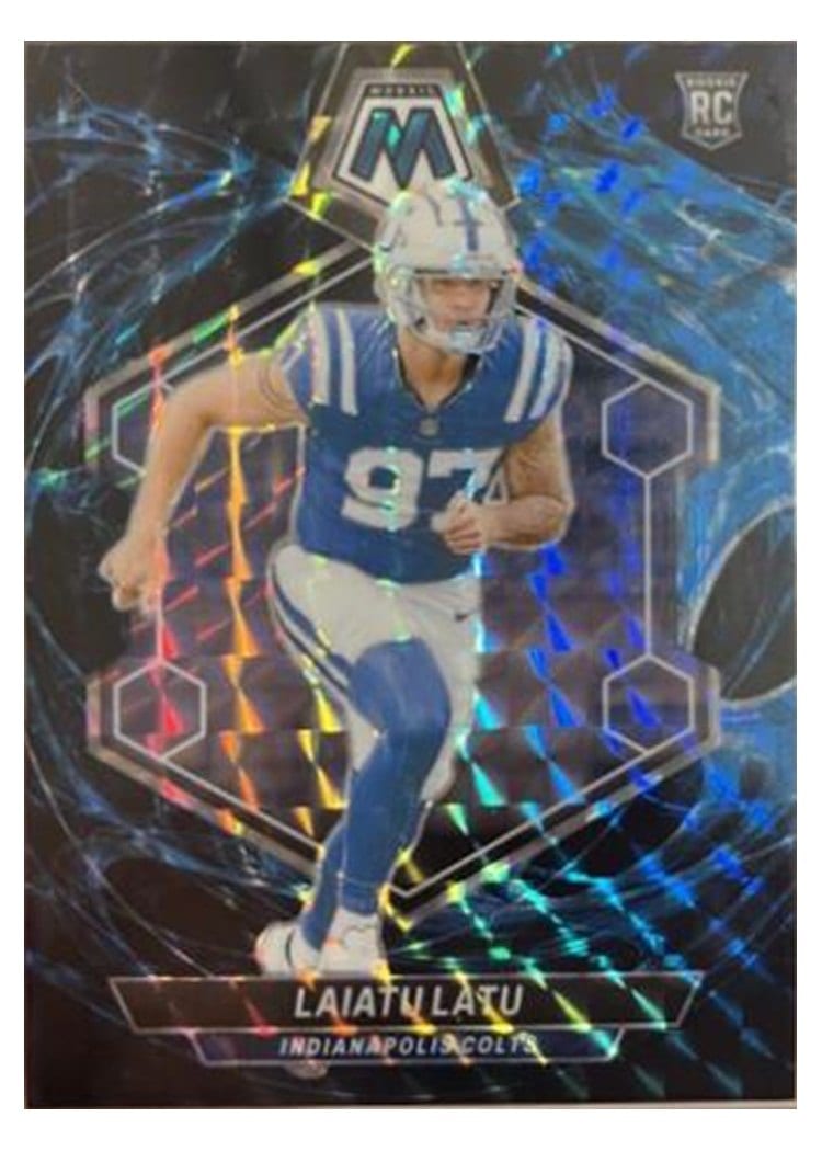 2024 Panini Mosaic Base Set Laiatu Latu Genesis #315 card