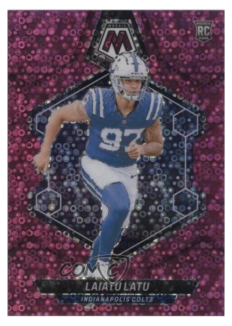 2024 Panini Mosaic Base Set Laiatu Latu #315 card