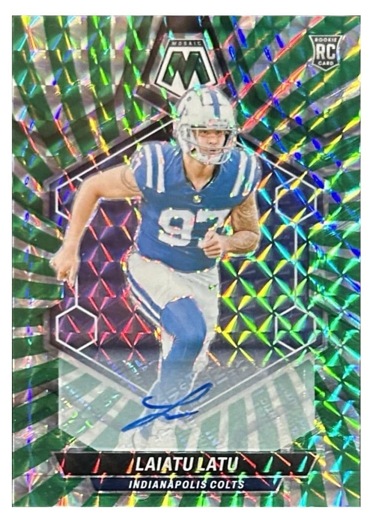 2024 Panini Mosaic Base Set Laiatu Latu #315 card