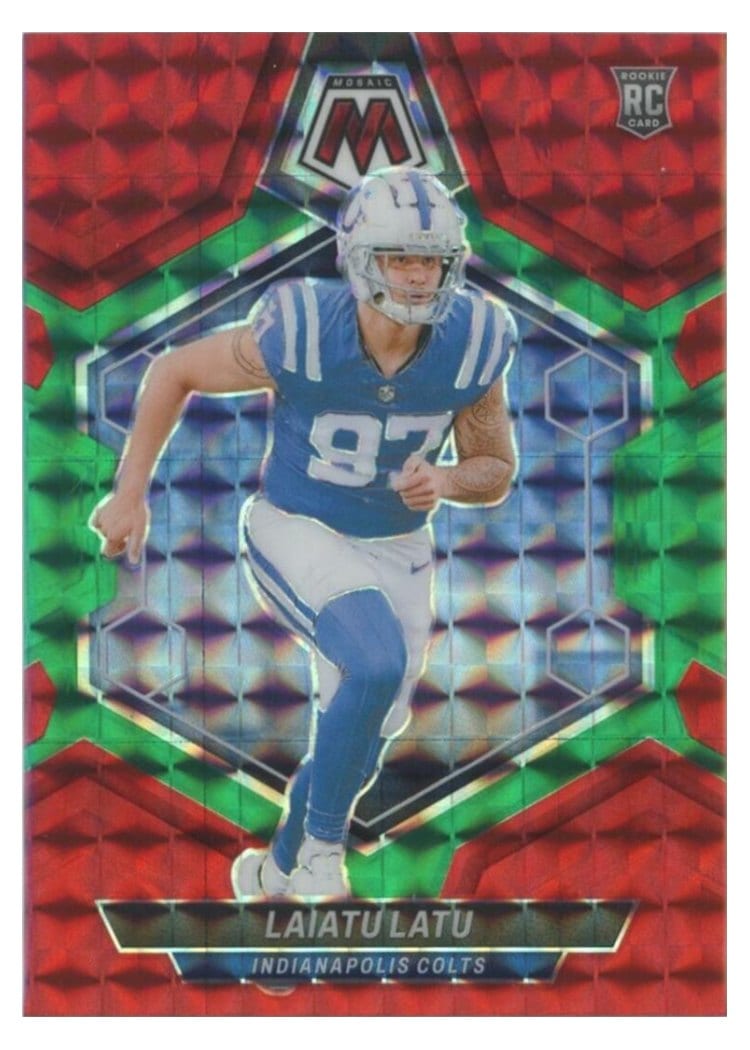 2024 Panini Mosaic Base Set Laiatu Latu #315 card