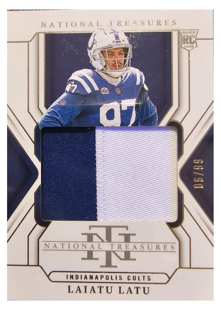 2024 Panini National Treasures Base Set Laiatu Latu #220 card