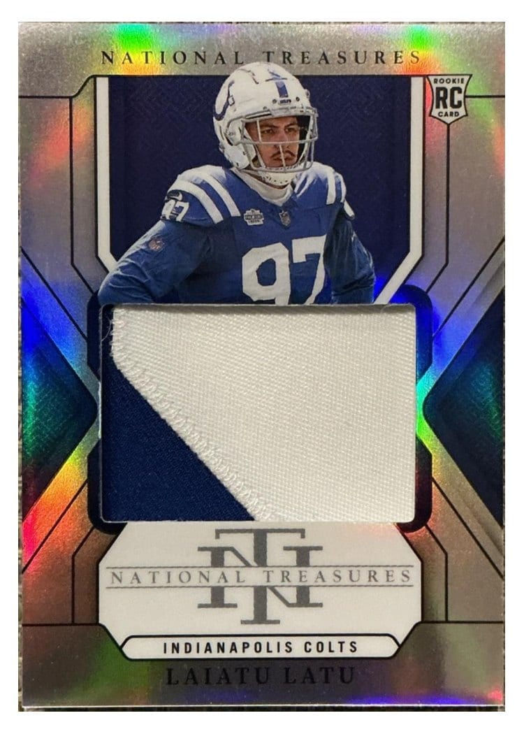 2024 Panini National Treasures Base Set Laiatu Latu #220 card