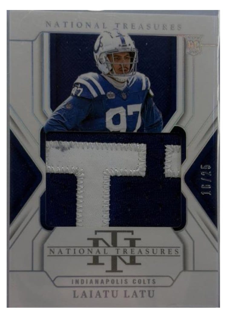 2024 Panini National Treasures Base Set Laiatu Latu #220 card