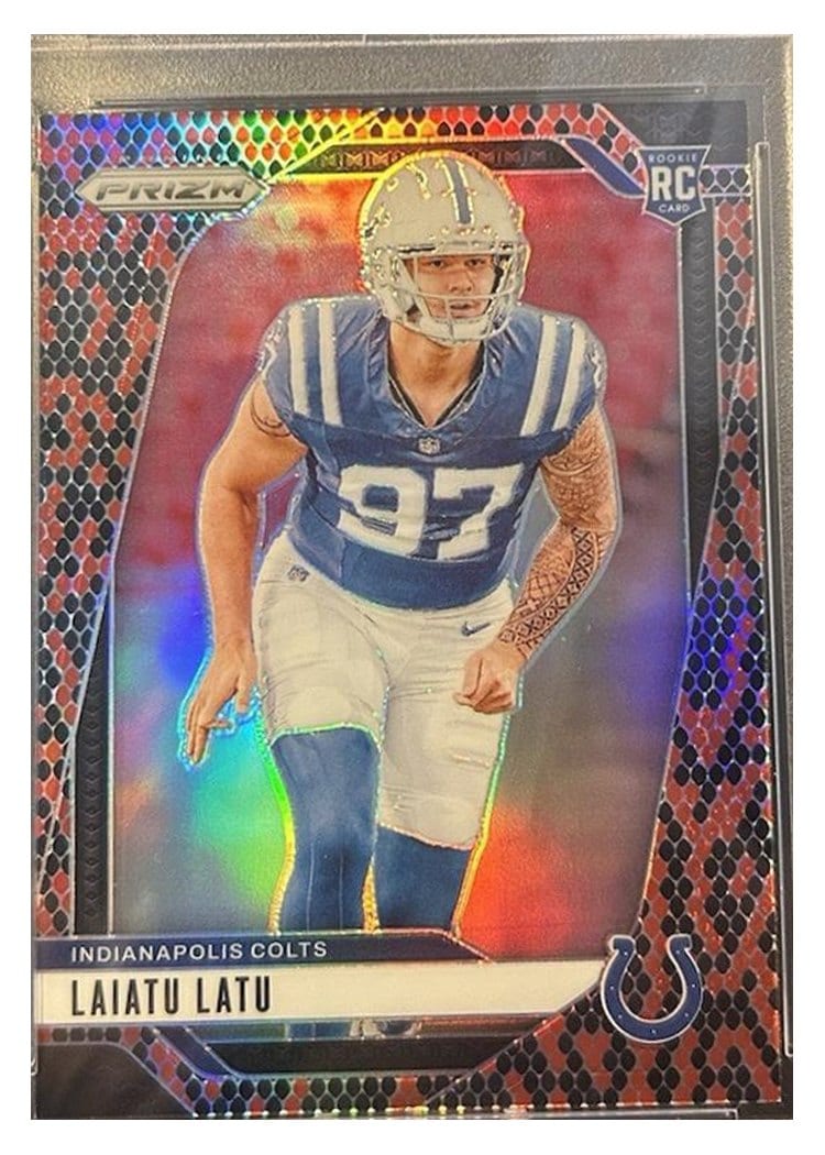 2024 Panini Prizm Base Set Laiatu Latu #366 card