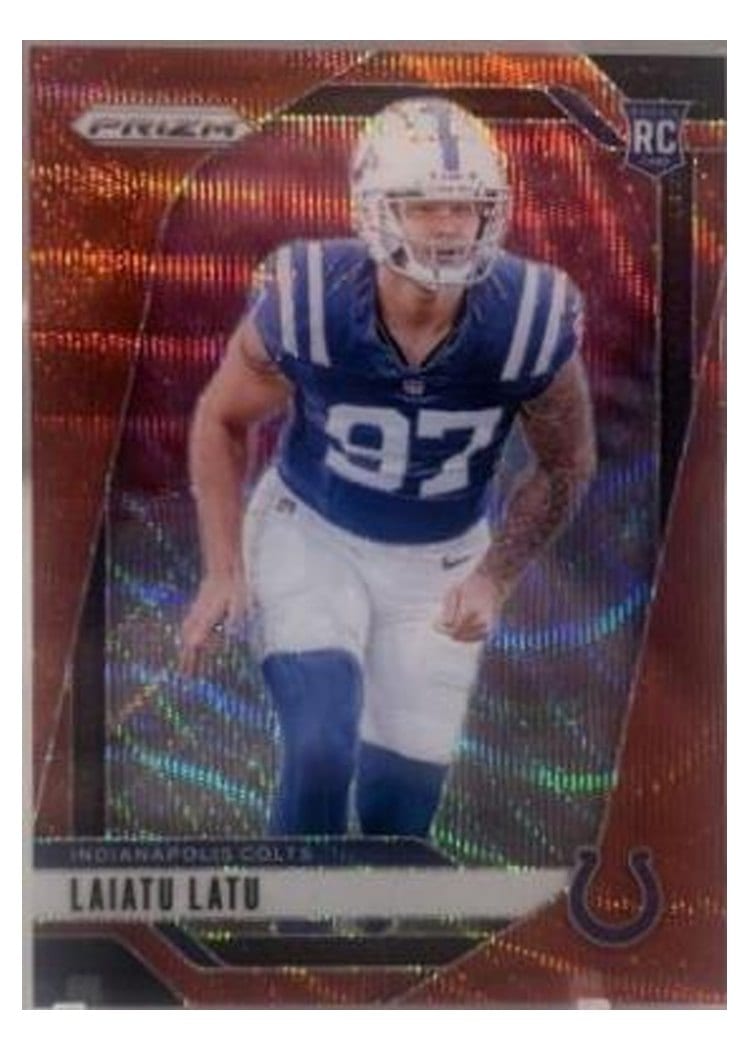 2024 Panini Prizm Base Set Laiatu Latu #366 card