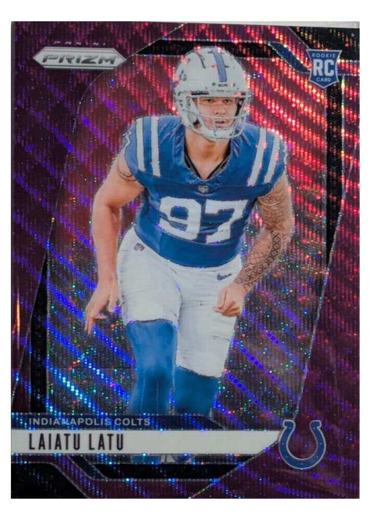 2024 Panini Prizm Base Set Laiatu Latu #366 card