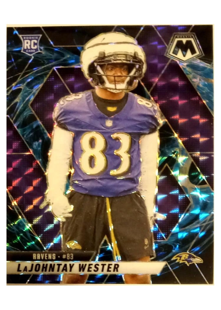 2025 Panini Mosaic Base Set LaJohntay Wester Genesis #366 card