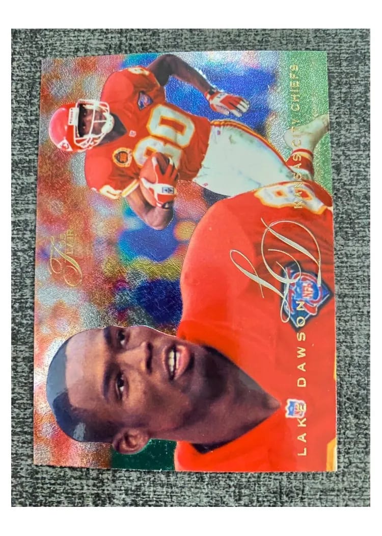 1995 Flair Lake Dawson #103 card
