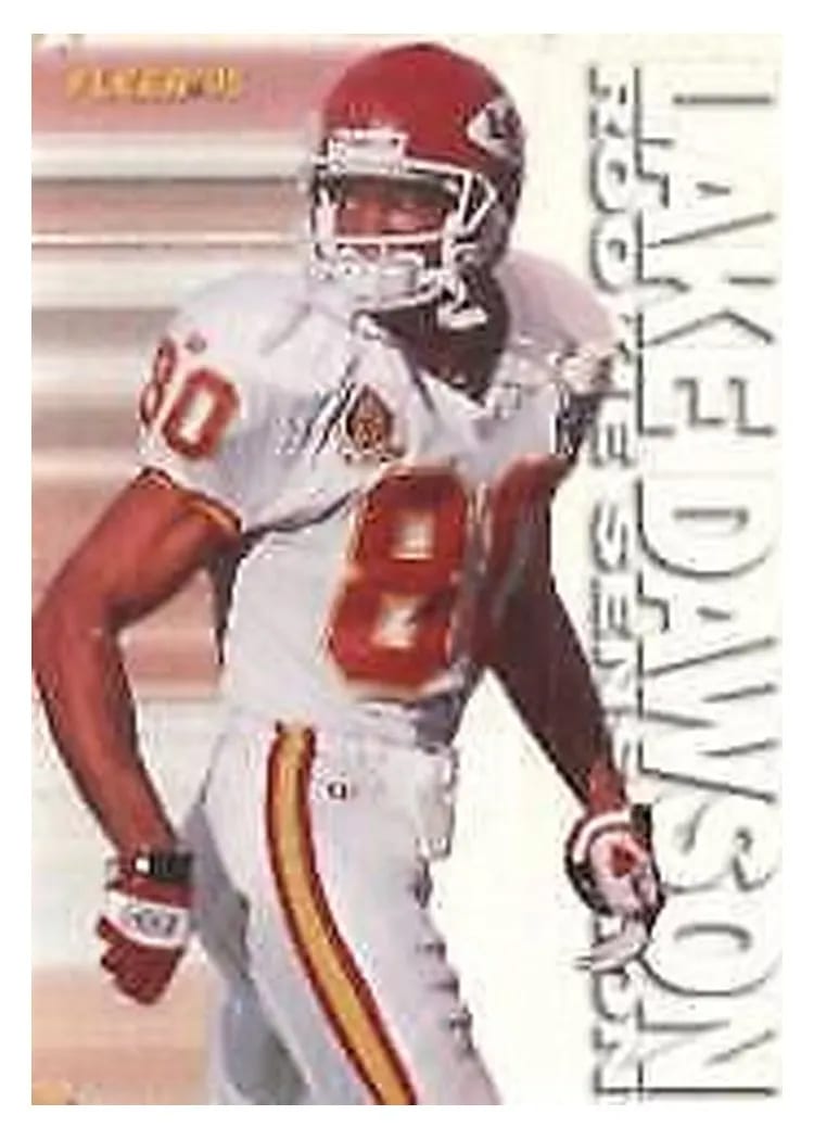 1995 Fleer Rookie Sensations Lake Dawson #4 card